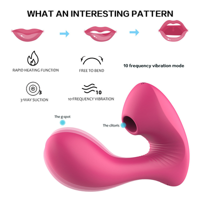 Multiple Frequency 40dbs 42℃  Heating G Spot Vibrators
