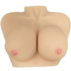 Waterproof Design Novelty Sex Toys Soft Breast 3D Realistic Tits